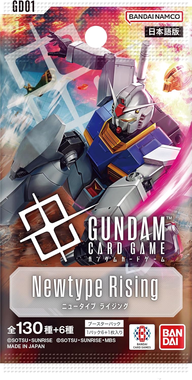 Bandai - Gundam Card Game: New Type Rising Booster Pack