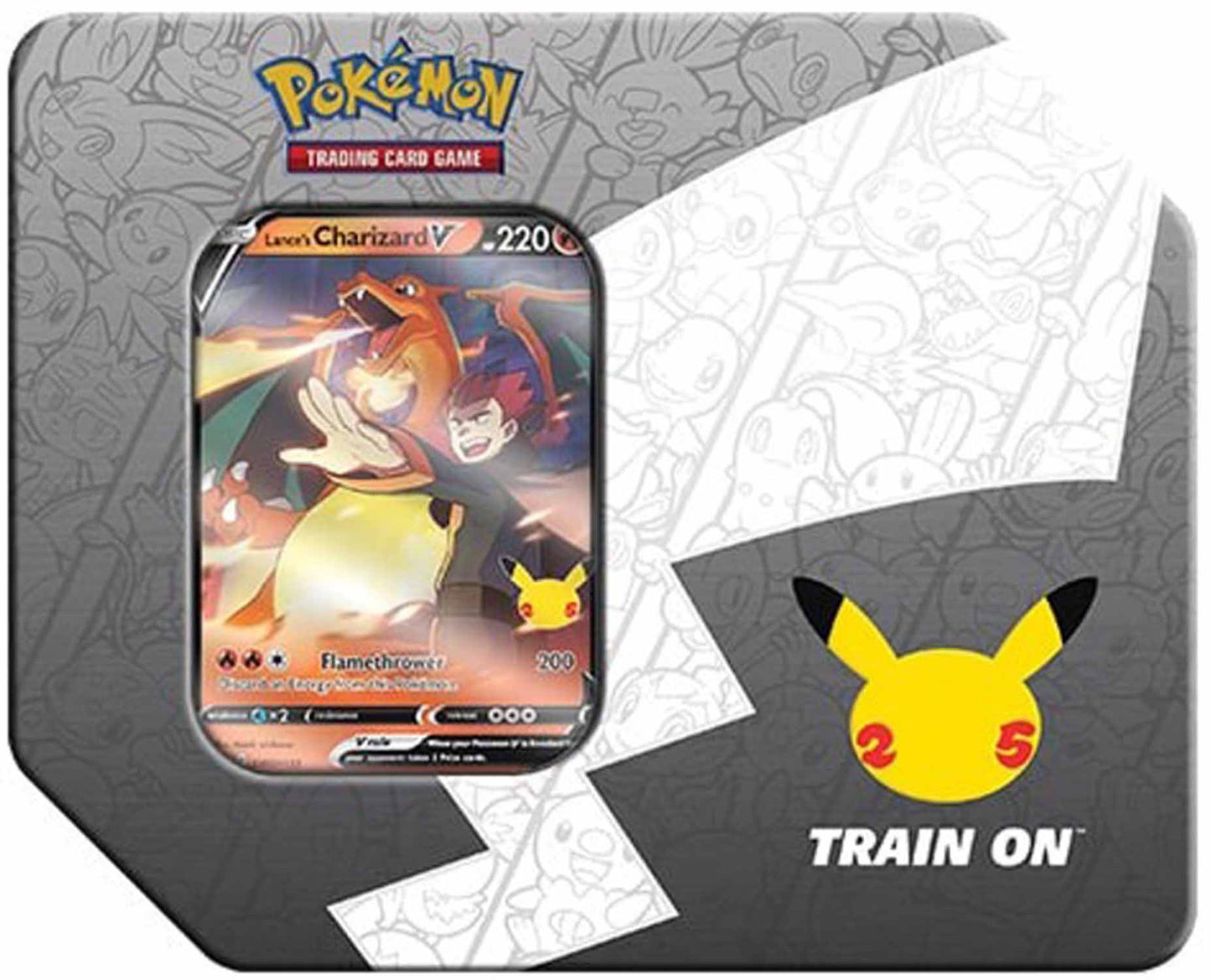 Celebrations: 25th Anniversary - Tin (Lance's Charizard V)
