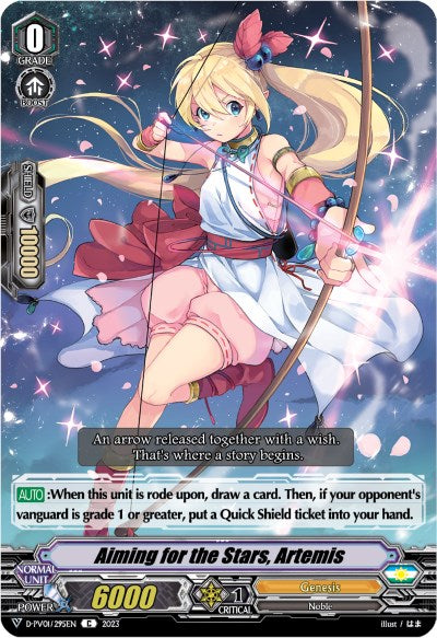 Aiming for the Stars, Artemis (D-PV01/295EN) [History Collection]