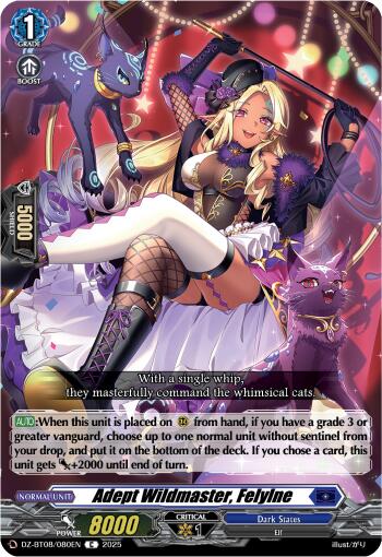 Adept WildMaster, Felylne (DZ-BT08/080EN) [Knights 0f Rebirth]