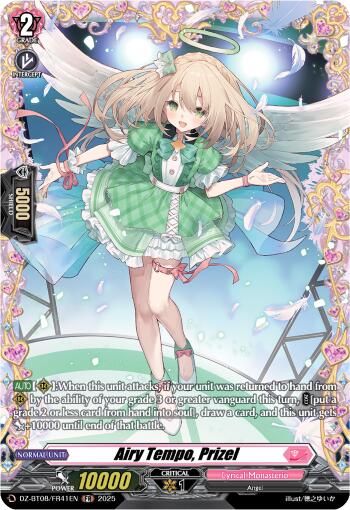 Airy Tempo, Prizel (DZ-BT08/FR41EN) [Knights 0f Rebirth]