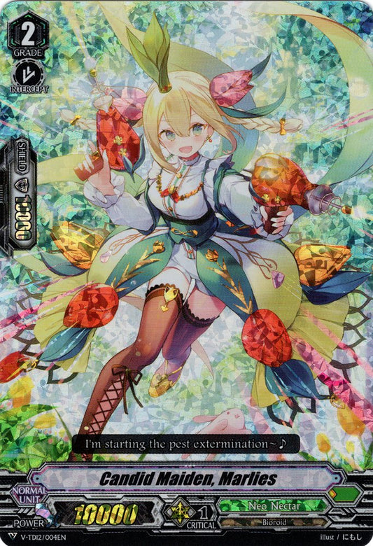 Candid Maiden, Marlies (Parallel Foil) (V-TD12/004EN) [Ahsha]