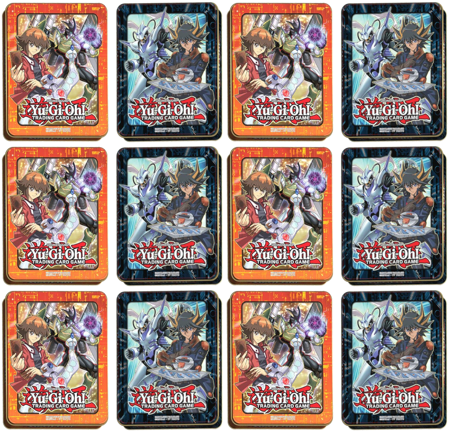 2018 Mega-Tin Display (Jaden & Yusei)